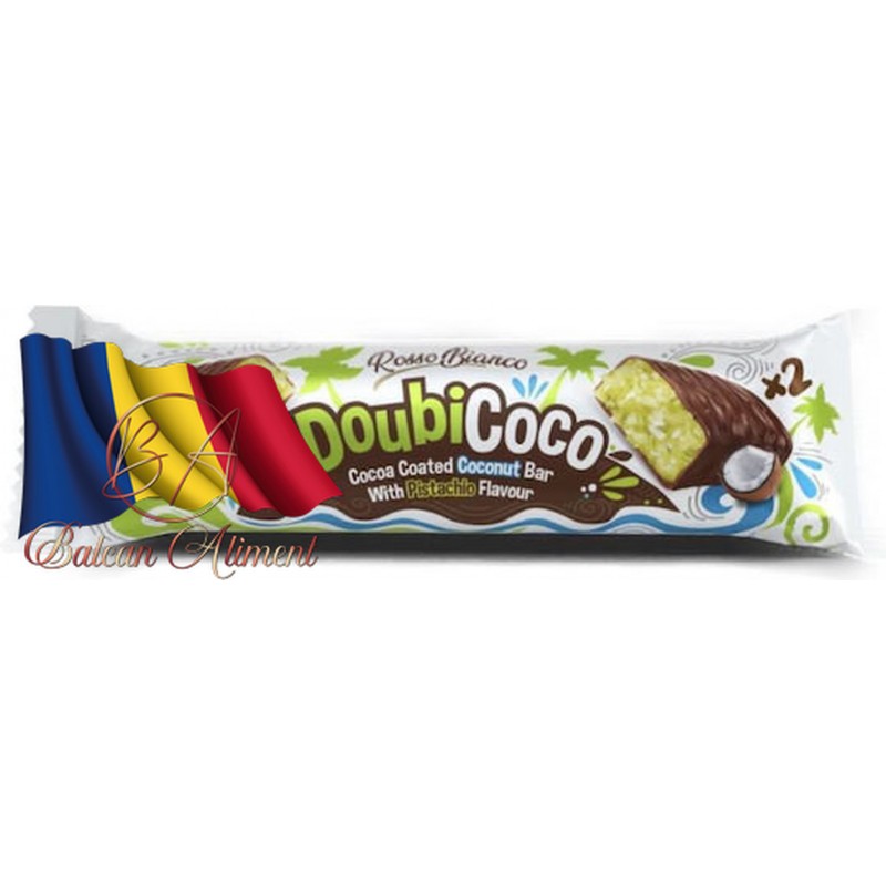 ULKER BATON DOUBICOCO COCOS, FISTIC 40 GR (24)