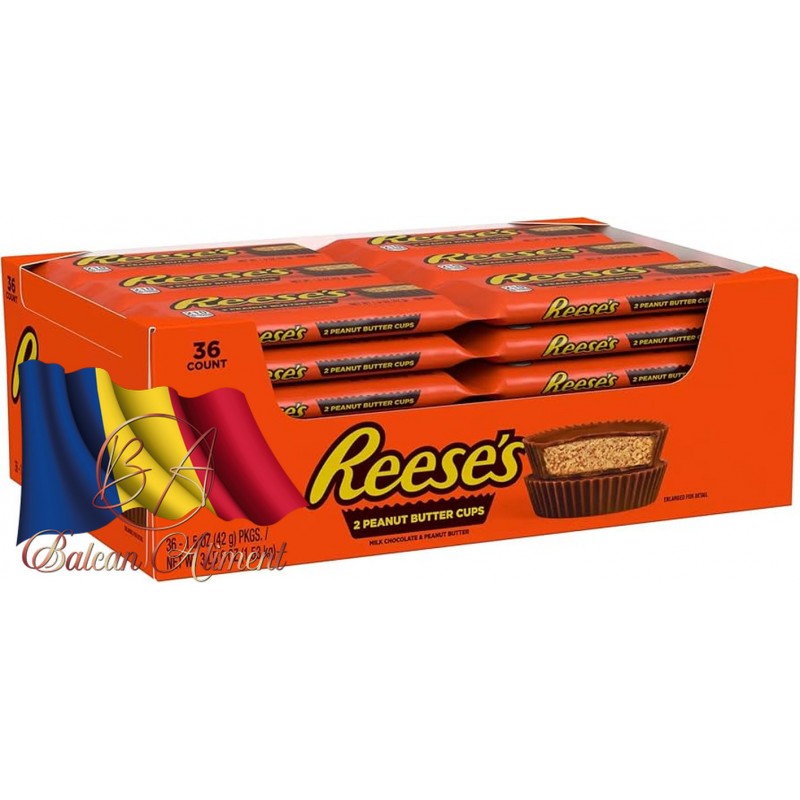 REES 2 CUP PEANUT BUTTER 42 GR (36)