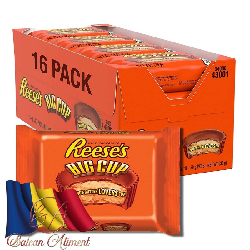 REES BIG CUP PEANUT BUTTER 39 GR (16)