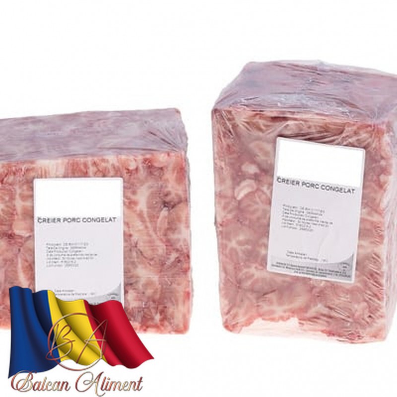 MVA CREIER DE PORC CONGELAT KG