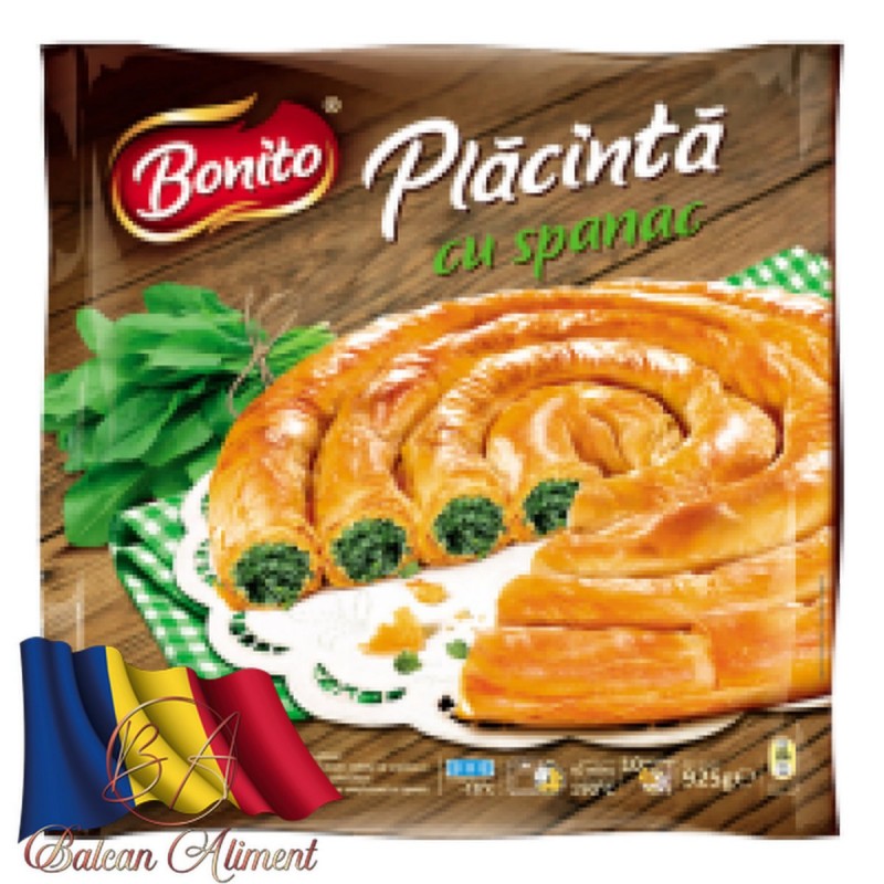 BONITO PLACINTA CU SPANAC 800 GR 