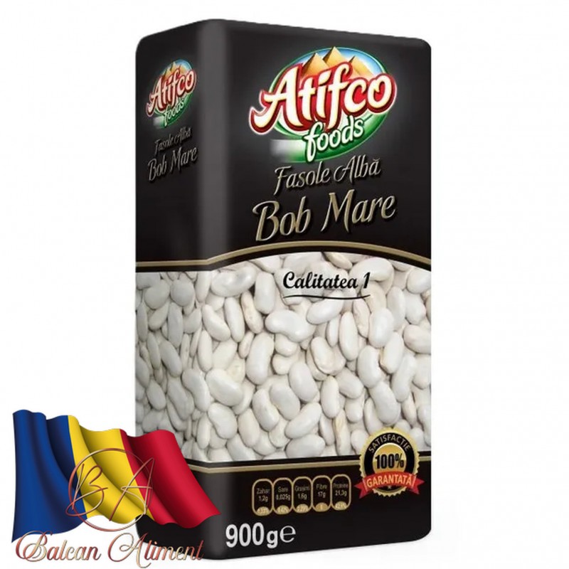 ATIFCO FASOLE ALBA BOB MARE 900 GR 