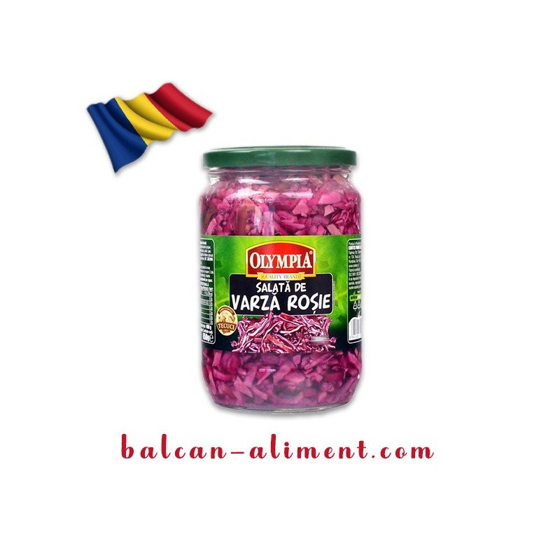 OLYMPIA SALATA VARZA ROSIE 720ML 6/BAX