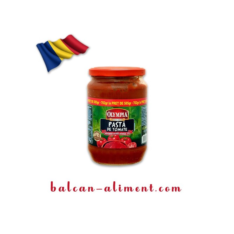 OLYMPIA PASTA TOMATE 28% 720 ML 6/BAX