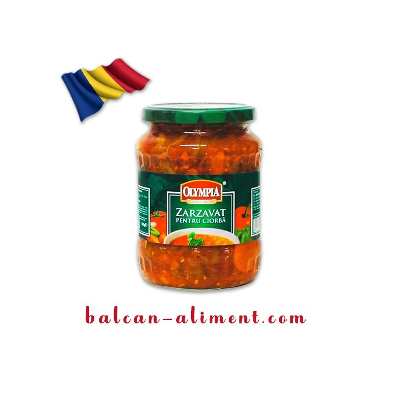 OLYMPIA ZARZAVAT PENTRU CIORBA 720ML 6/BAX