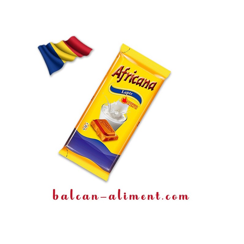 AFRICANA CIOCOLATA LAPTE 80 GR