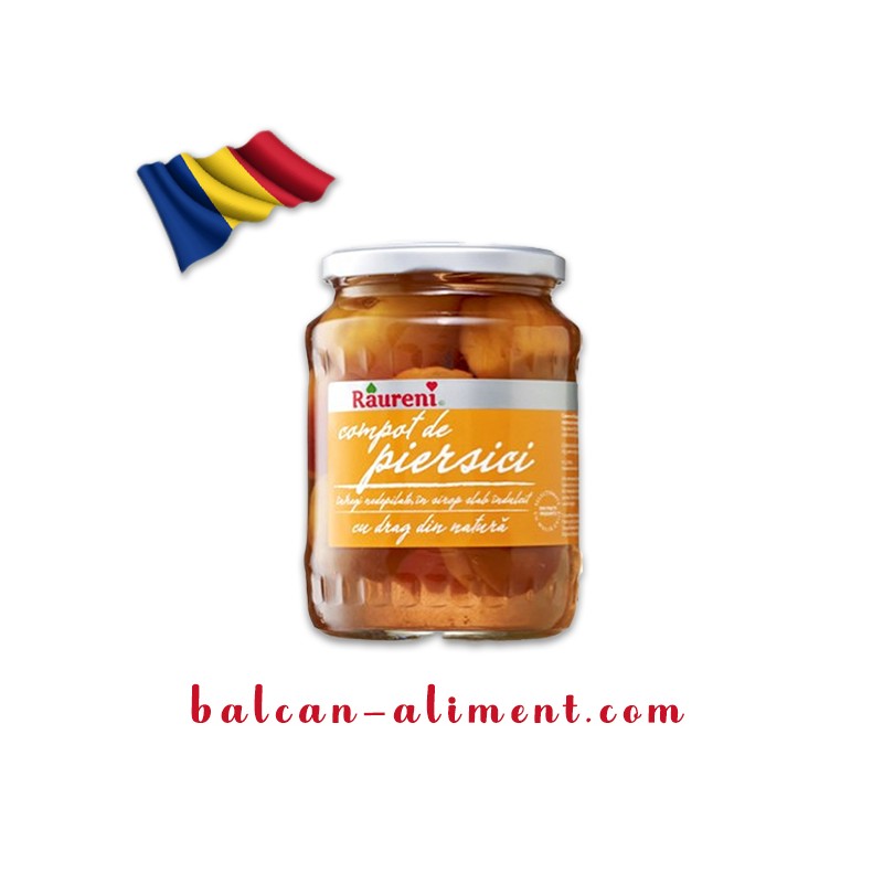 RAURENI COMPOT PIERSICI 720GR