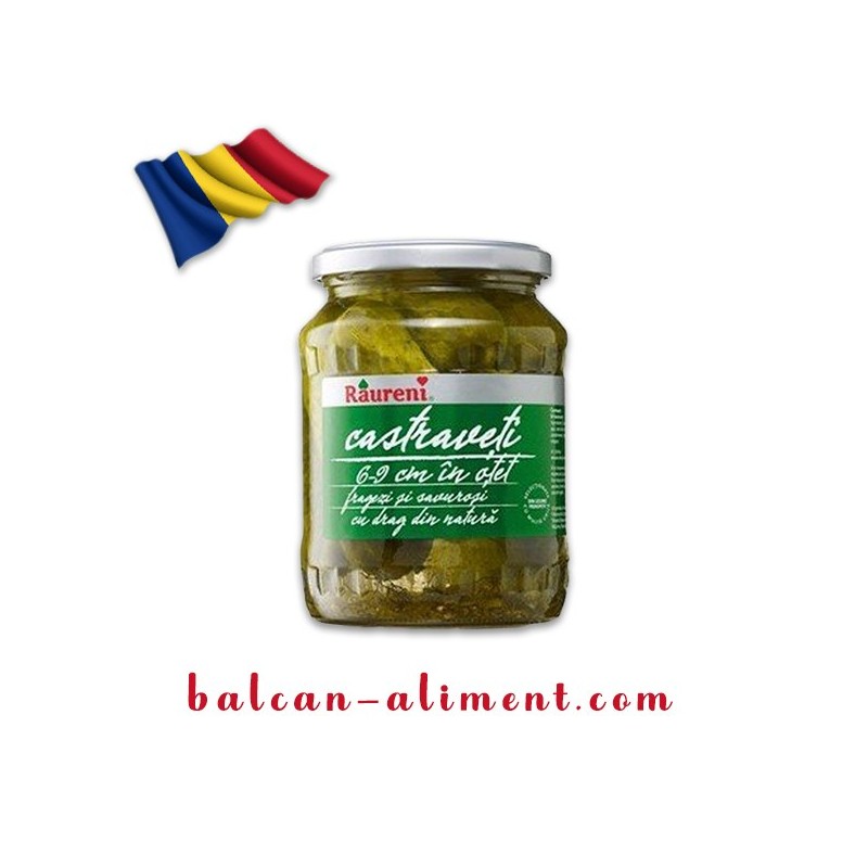 RAURENI CASTRAVETI IN OTET 6-9CM 680 GR