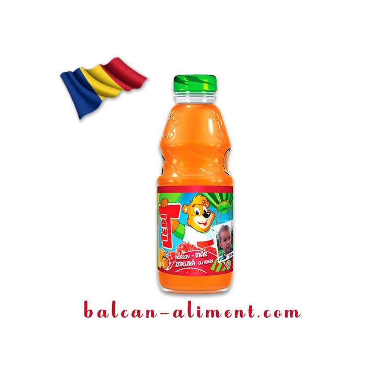 TEDI SUC MORCOV-ZMEURA-MAR 300ML