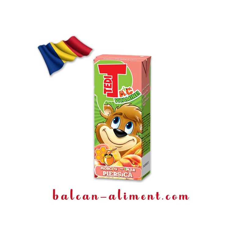 TEDI SUC MORCOV-PIERSICI-MAR 200ML (27)