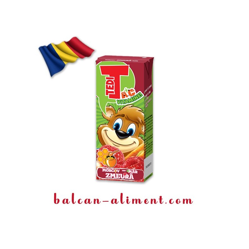 TEDI SUC MORCOV-ZMEURA-MAR 200ML (27)
