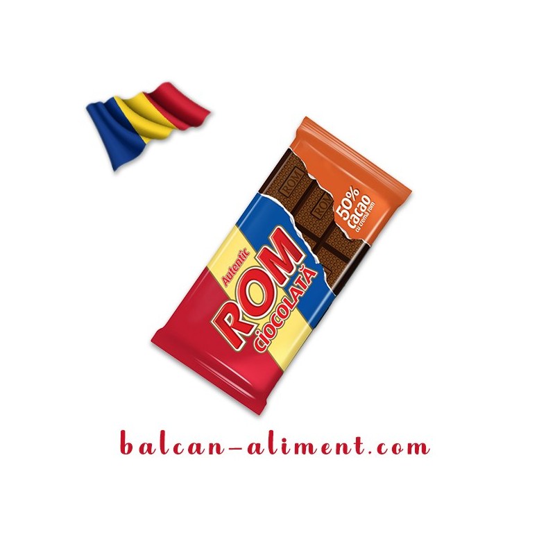 ROM TABLETA CIOCOLATA 50% CACAO 88 GR (24)