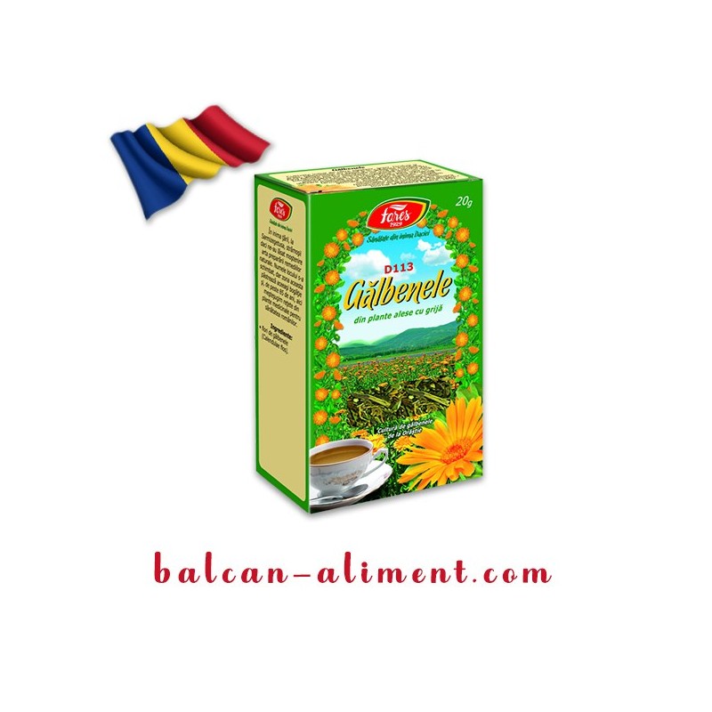 FARES CEAI DE GALBENELE 20 PLICURI