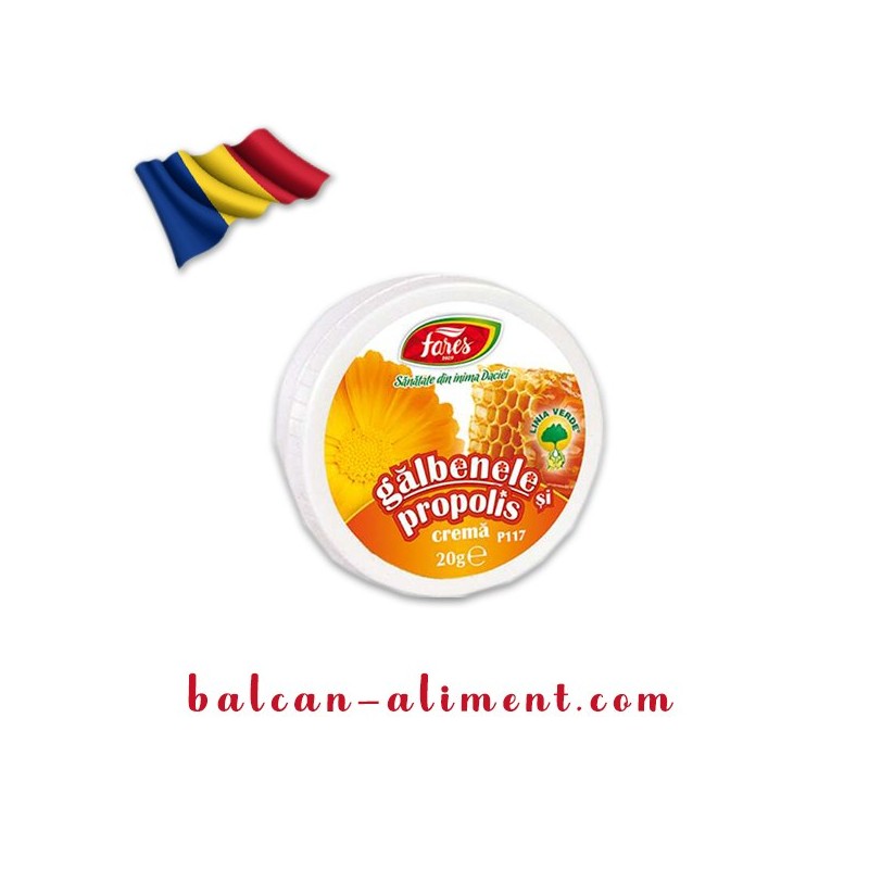 FARES CREMA GALBENELE SI PROPOLIS 20 GR
