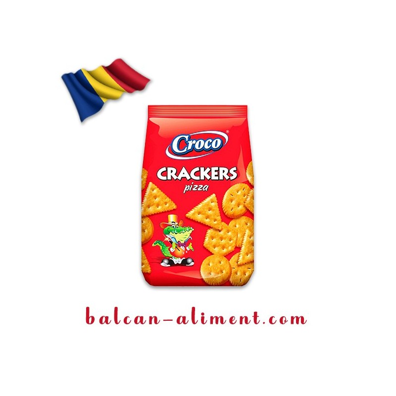 CROCO CRACKERS PIZZA 100GR (12)
