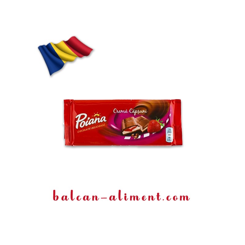 POIANA CIOCOLATA CAPSUNI 90 GR (25)