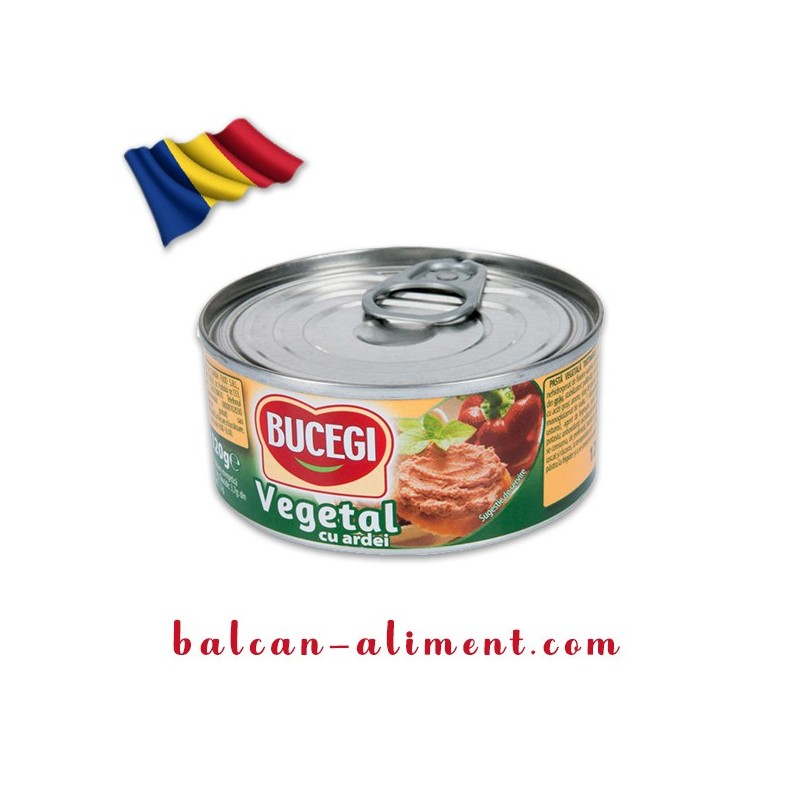 BUCEGI PATE VEGETAL CU ARDEI 120 GR