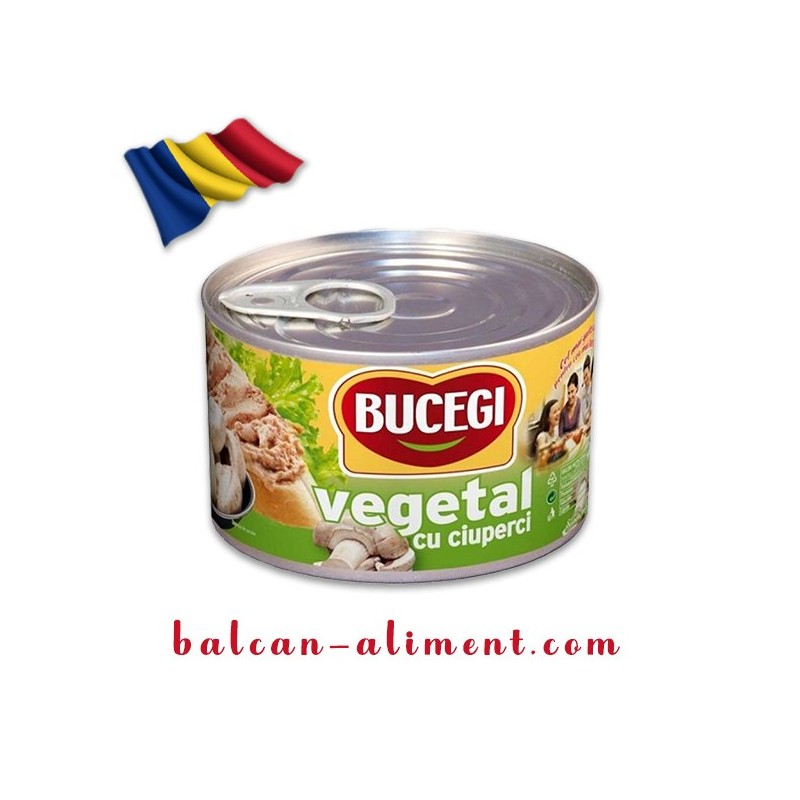 BUCEGI PATE VEGETAL CU CIUPERCI 200 GR
