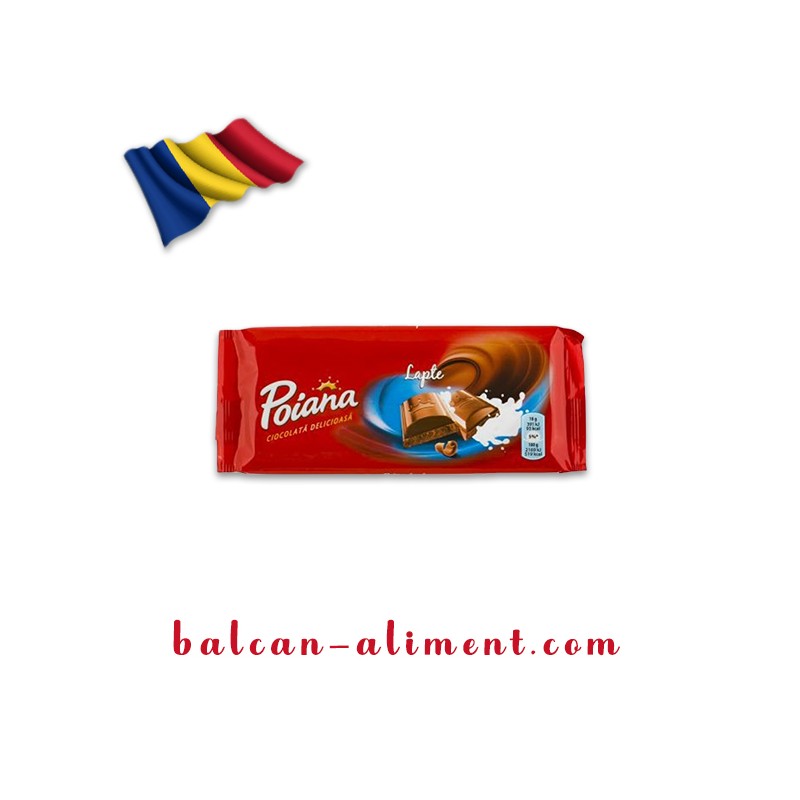POIANA CIOCOLATA LAPTE 80 GR (25)