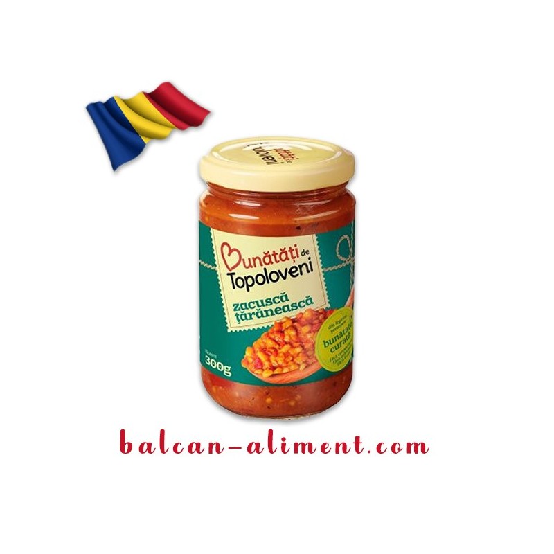 TOPOLOVENI ZACUSCA TARANEASCA 300 GR