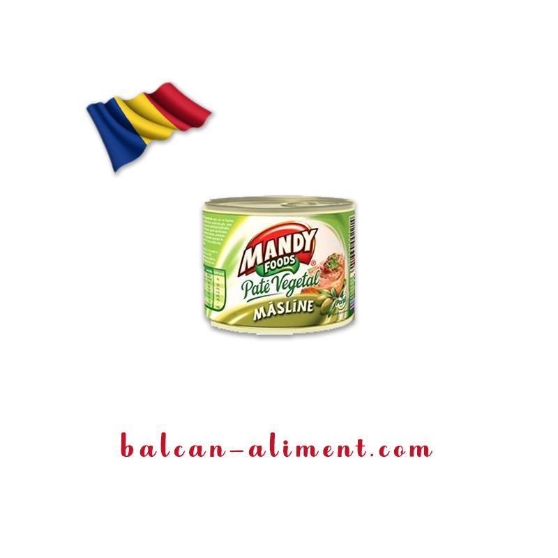MANDY PATE VEGETAL MASLINE 200 GR