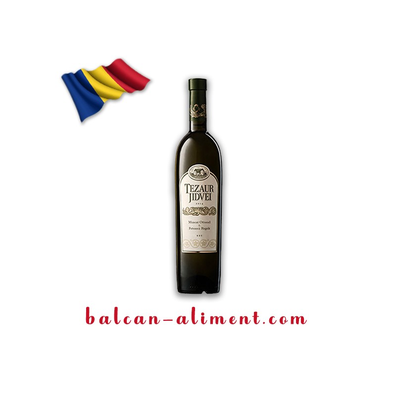 JIDVEI TEZAUR MUSCAT OTTONEL + FETEASCA REGALA 750ML