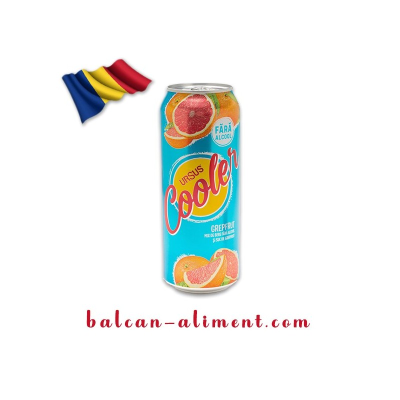 BERE URSUS COOLER GRAPEFRUIT 0% 500 ML