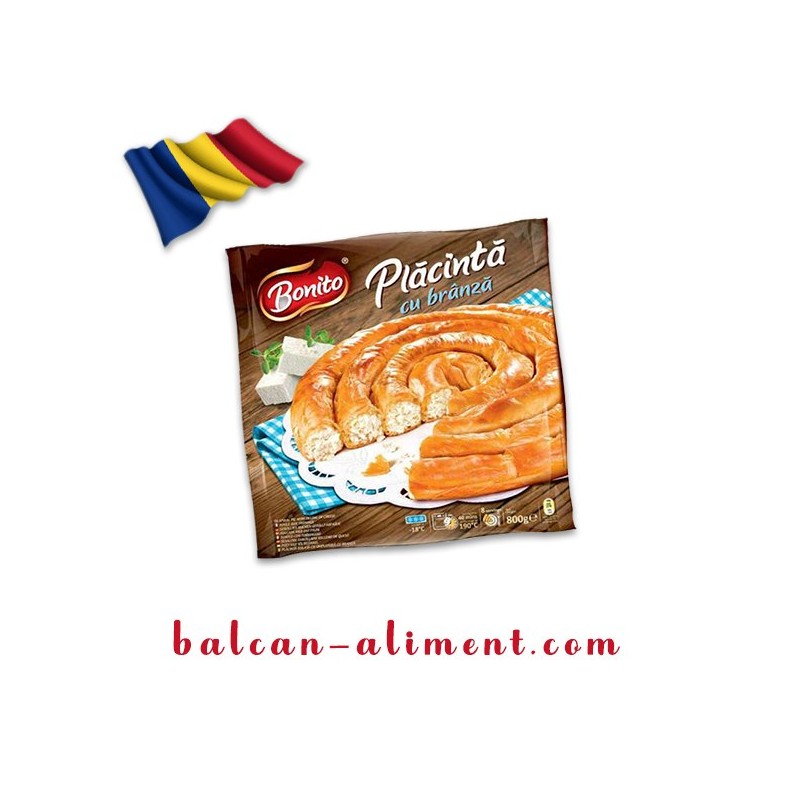 BONITO PLACINTA CU BRANZA 800 GR
