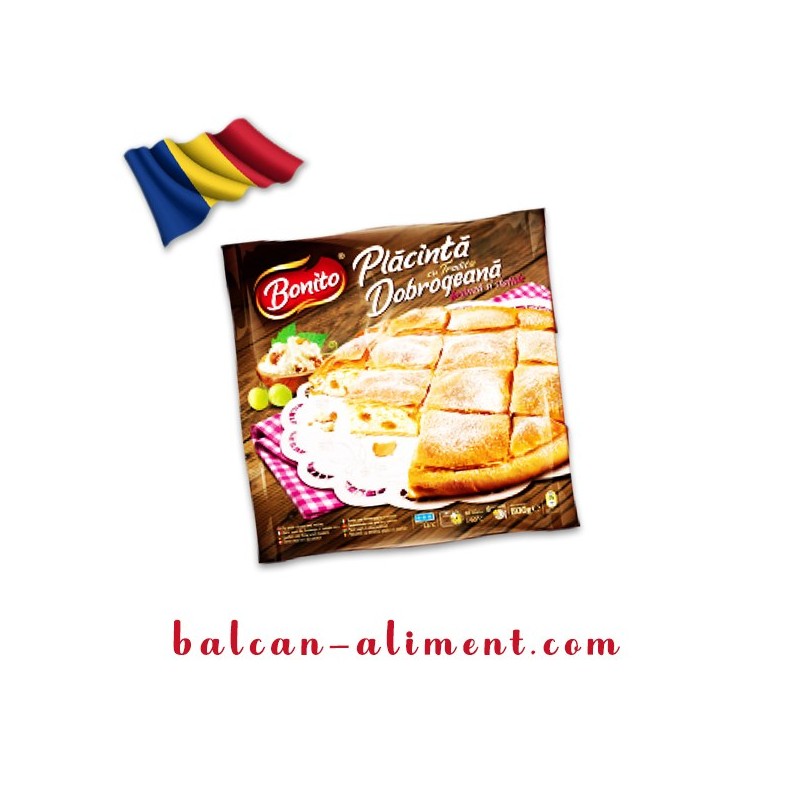 BONITO PLACINTA DOBR. BRANZA DULCE SI STAFIDE 800GR